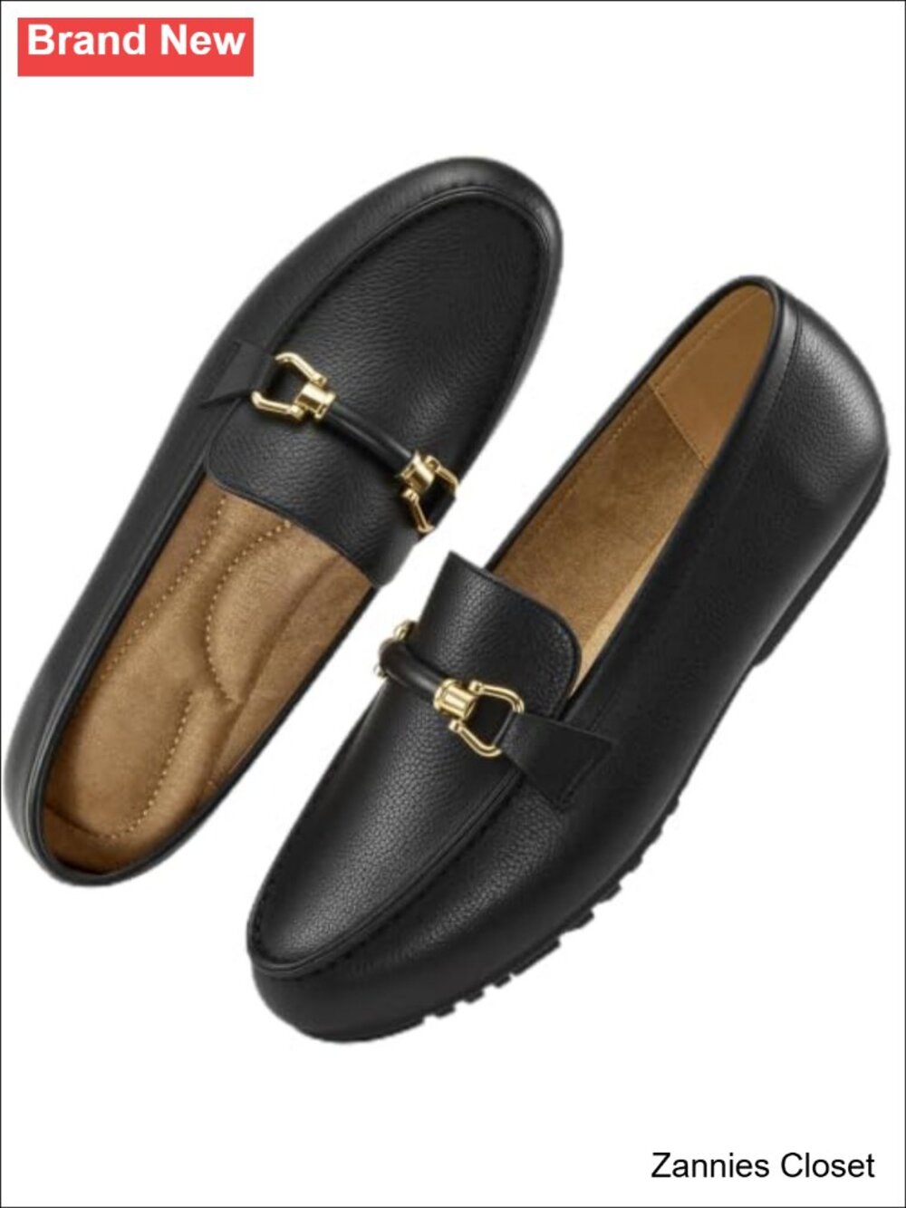 ✨ HARENCE Women's Loafers Comfortable Slip On Business Work Flats Casual